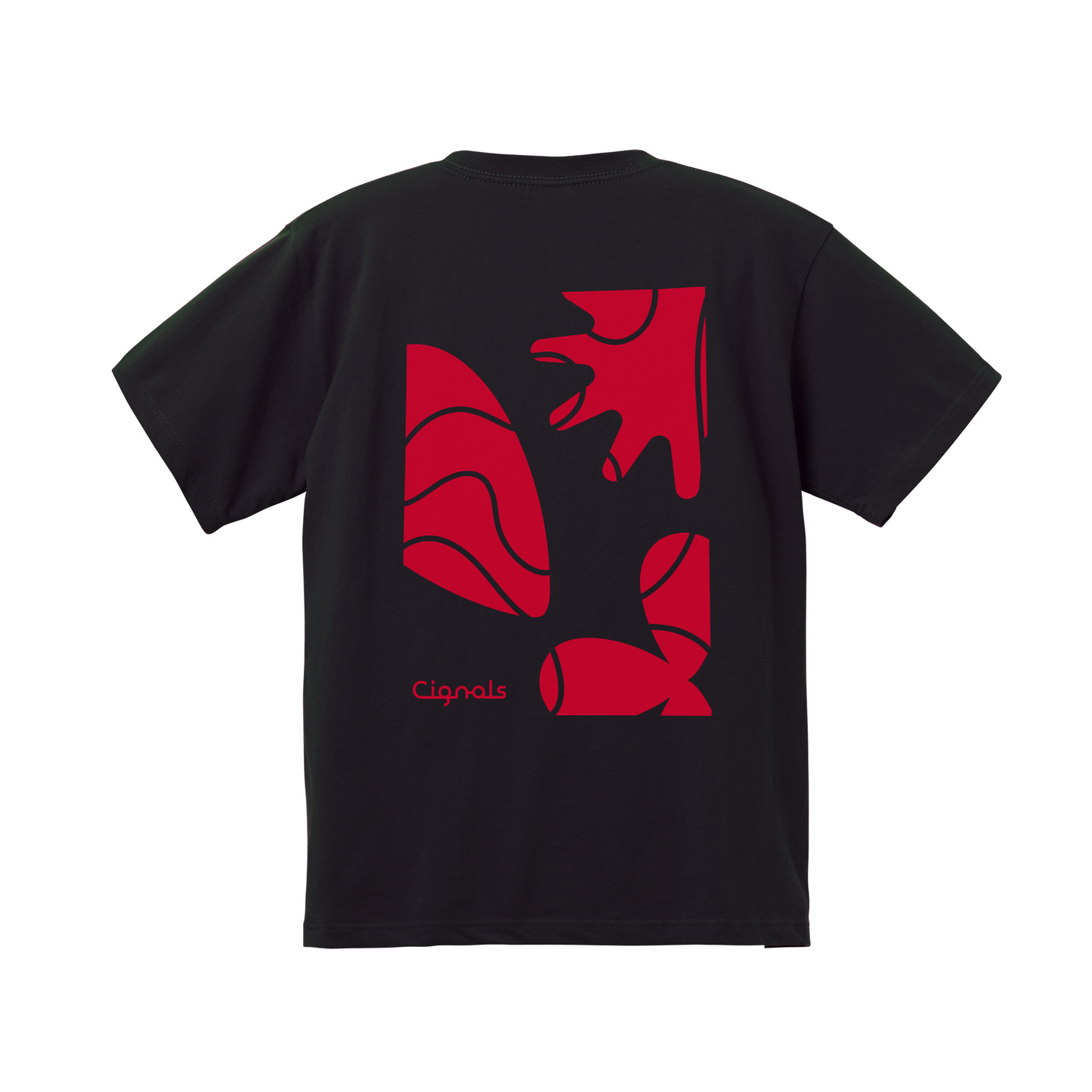 1st Anniversary Black T-Shirt by Cignals
